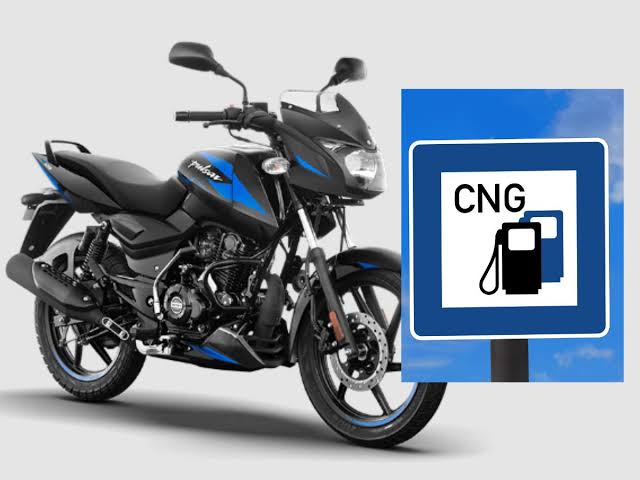 Bajaj CNG bike 1