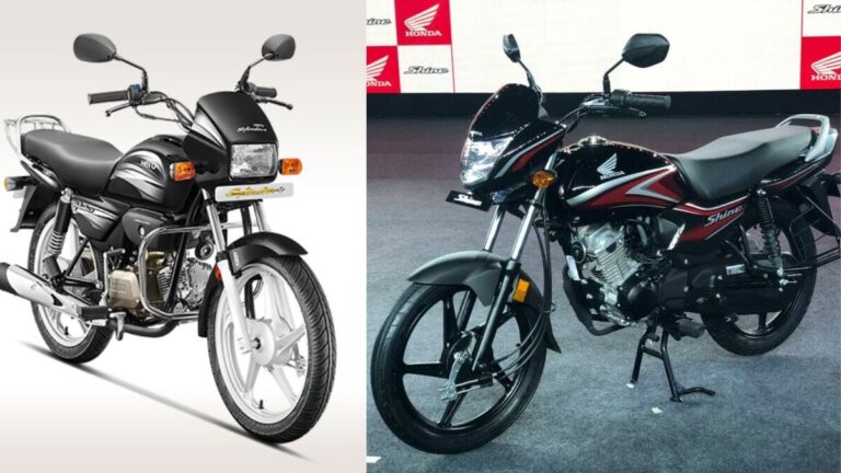 Hero Splendor Plus Vs Honda Shine 100