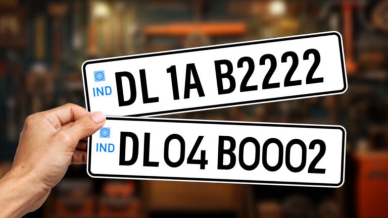 VIP Number Plate