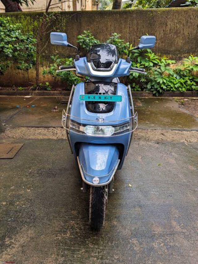 Electric Tvs iQube scooter price and features