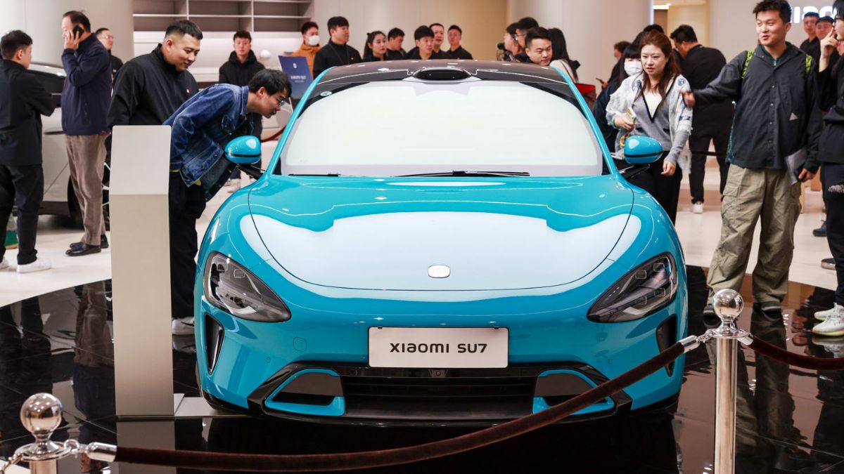 xiaomi su7 electric car