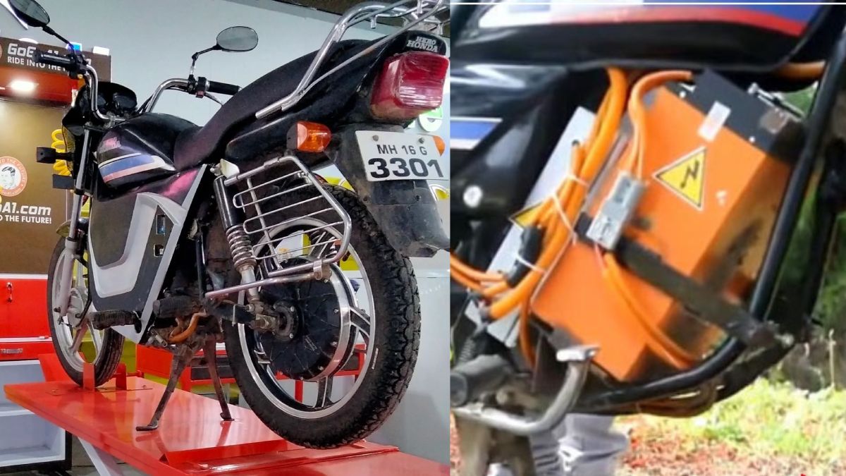 Convert Petrol Bike Into Electric Engine