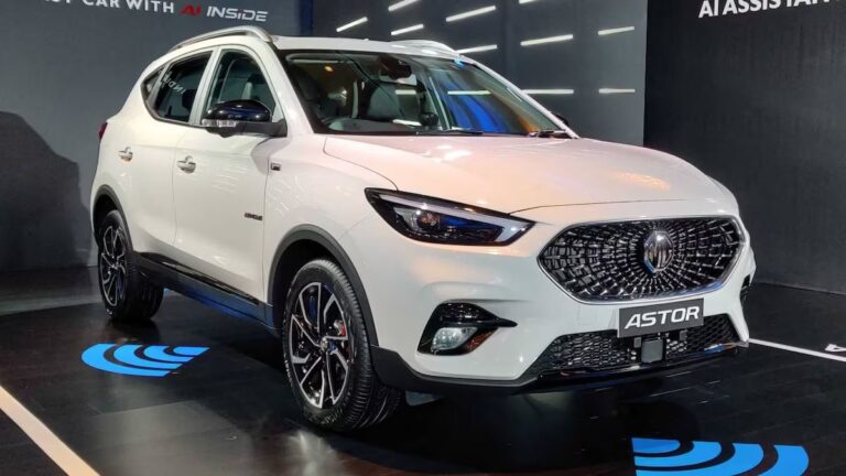 MG Astor SUV price and features