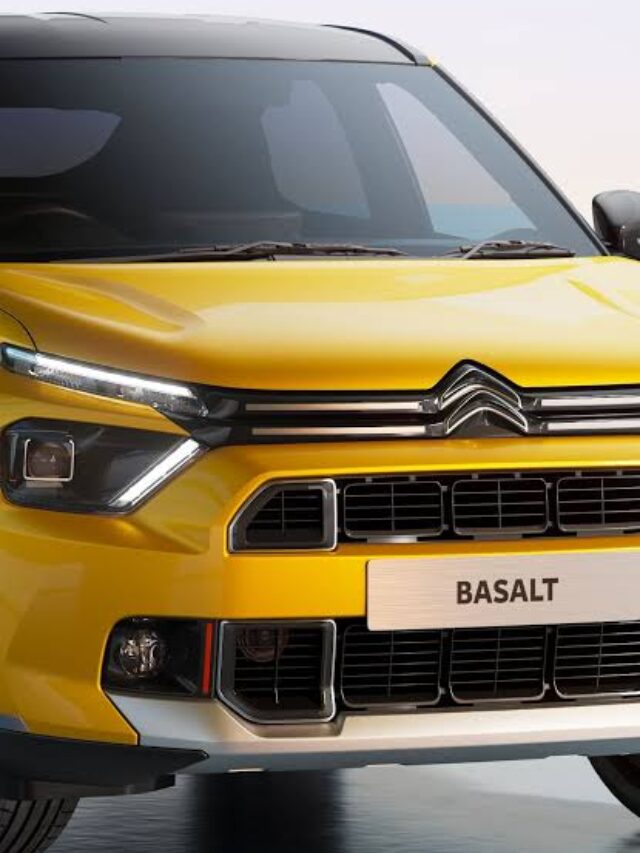 Citroen Basalt Vision price and features