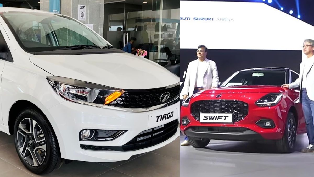 2024 Maruti Swift vs Tata Tiago