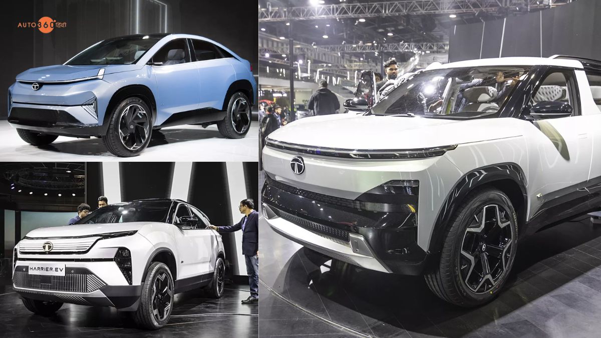 4 new upcoming Electric SUVs from Tata Motors
