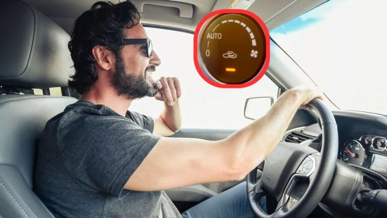 Car Air Recirculation Button