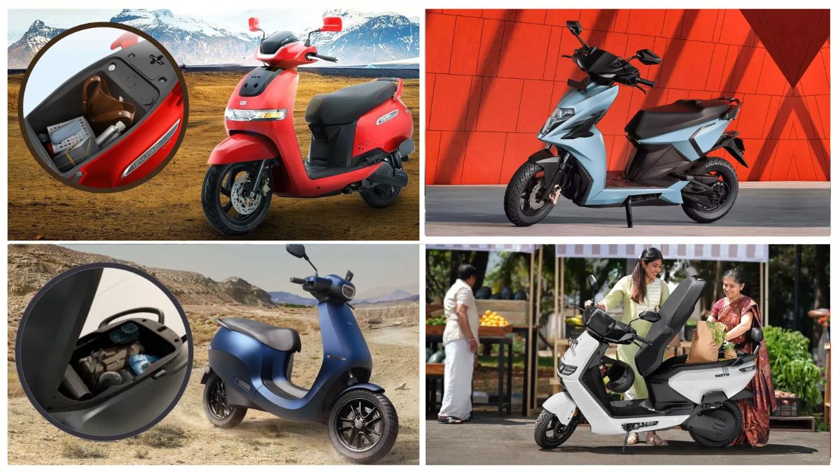 Electric Scooter with Biggest Storage