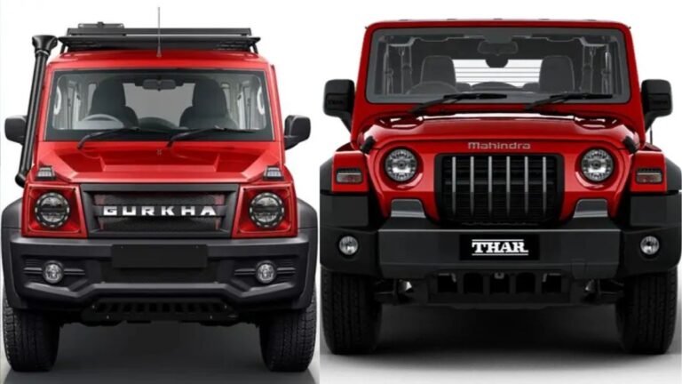 Mahindra Thar and Force Gurkha