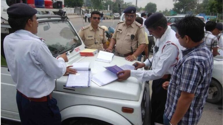 Traffic Challan Fine List