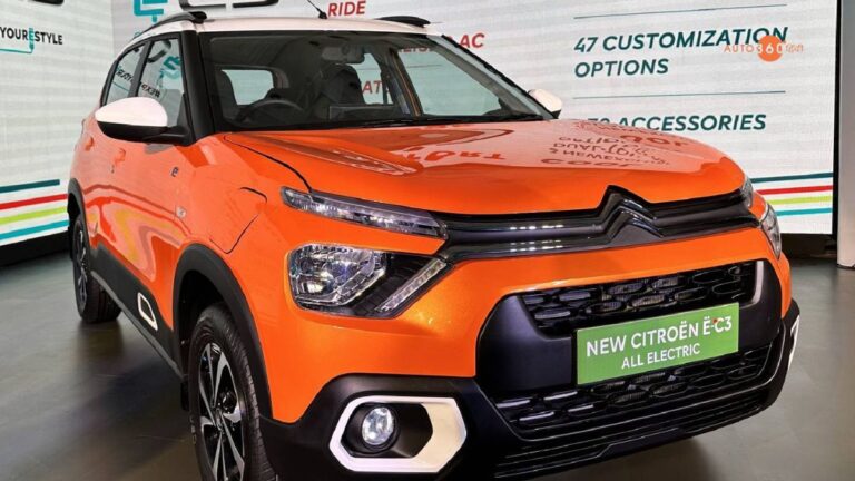 Citroen eC3 Electric Car