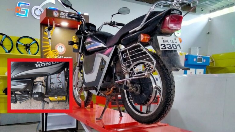 Hero Splendor Plus EV Kit