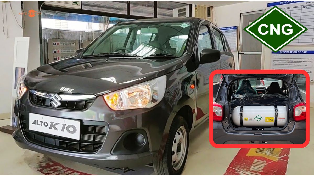 Maruti Alto K10 CNG on EMI