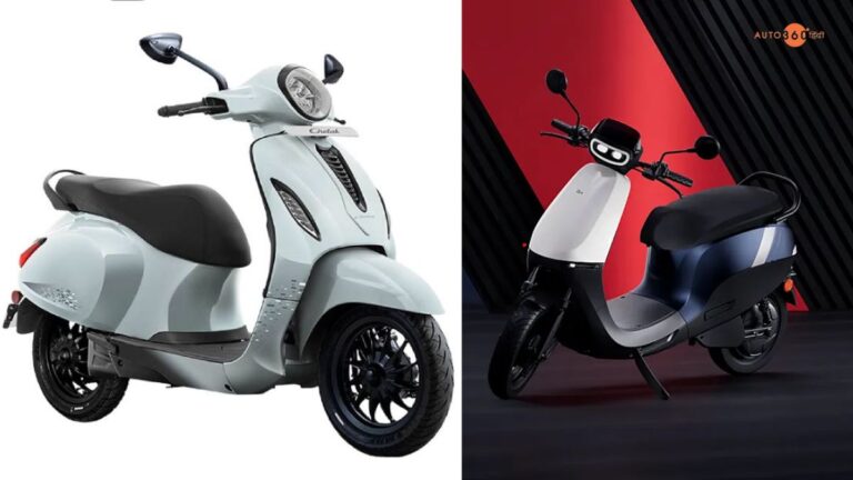 OLA S1X vs Bajaj Chetak 2901 Electric Scooter