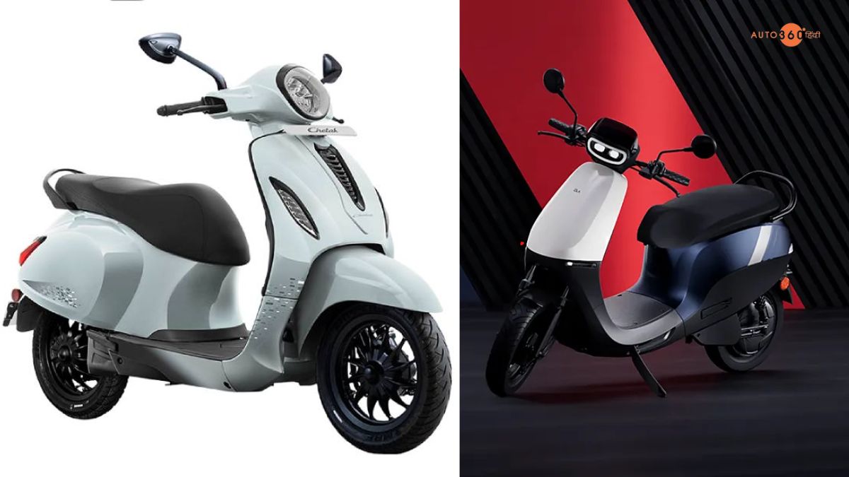 OLA S1X vs Bajaj Chetak 2901 Electric Scooter