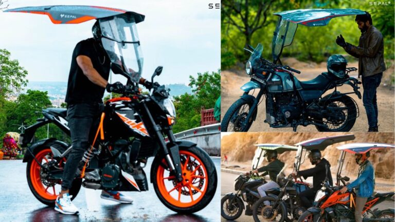Protection Shield for Bikers