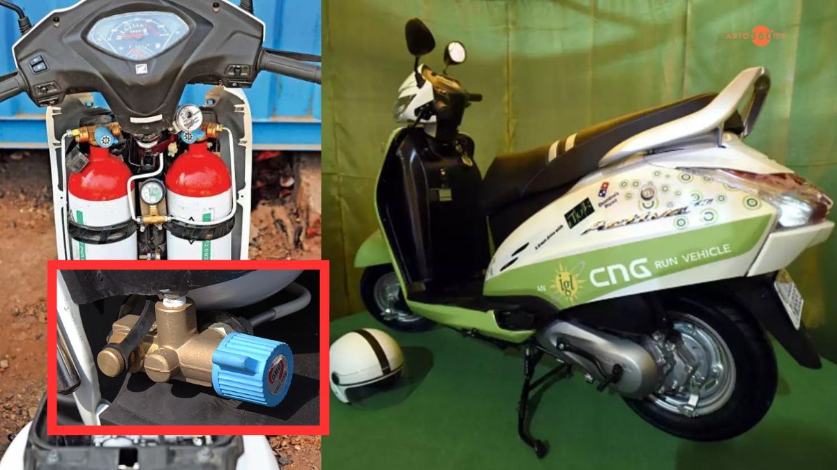 Scooter CNG Kit