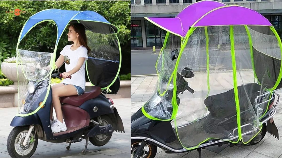 Universal Motor Scooter Umbrella