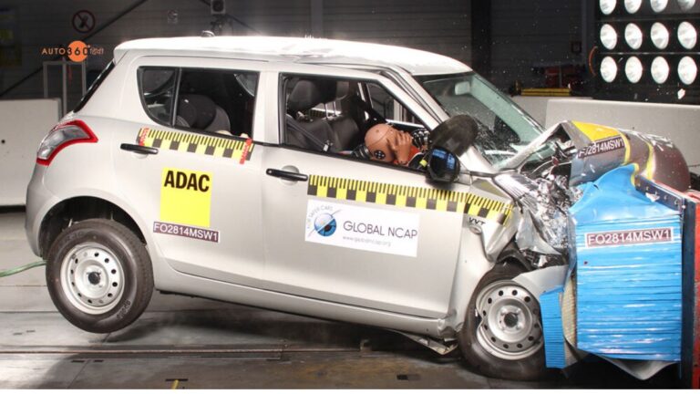 Maruti Suzuki Swift NCAP Crash Test