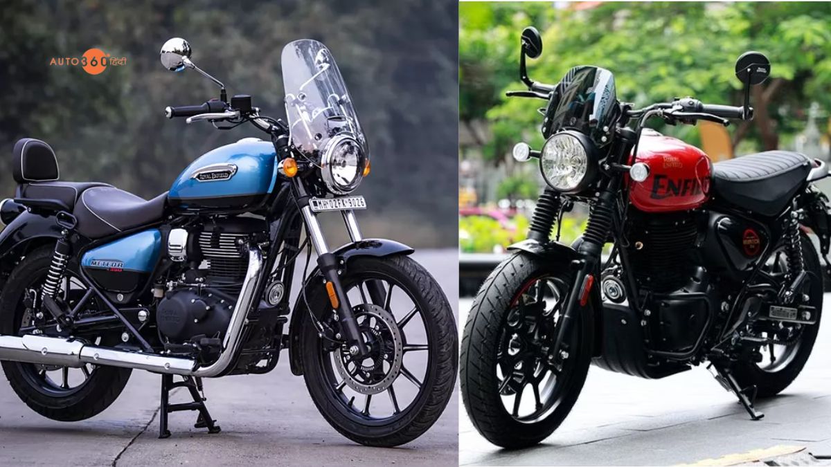 Royal Enfield Hunter 350 Vs Royal Enfield Meteor 350