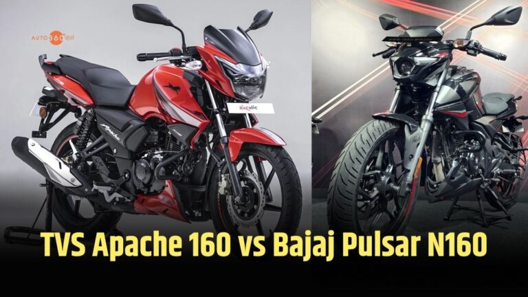 TVS Apache 160 vs Bajaj Pulsar N160