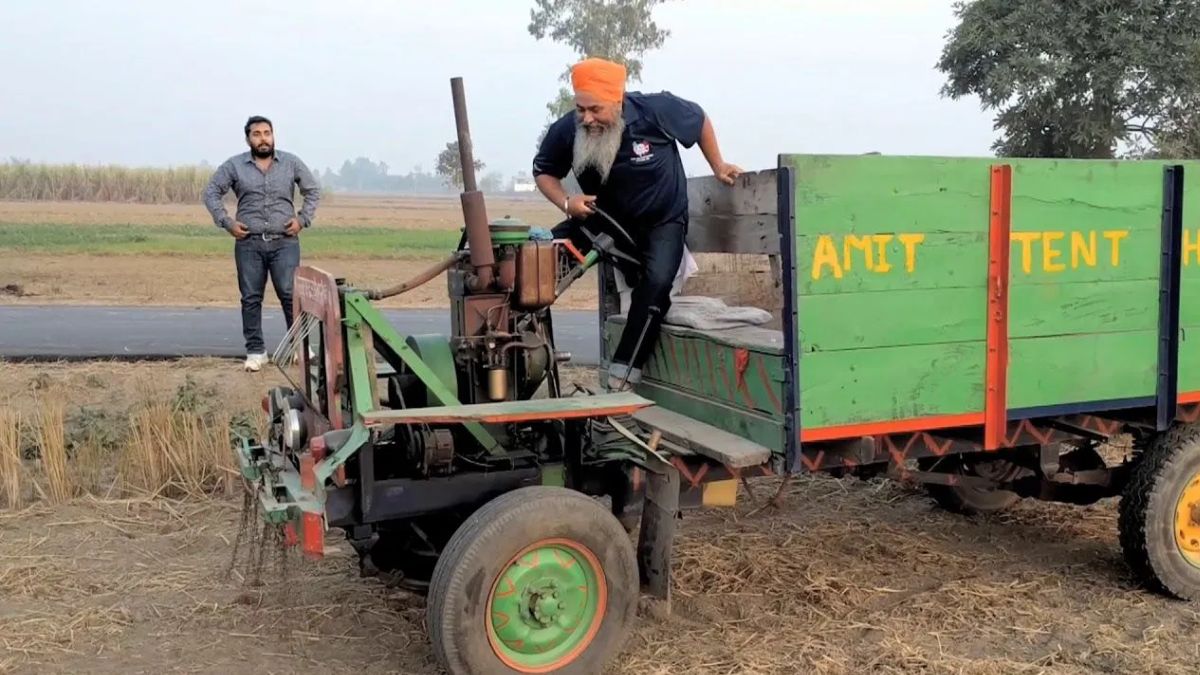 Why is the four wheeler made by the farmer no longer seen on the road