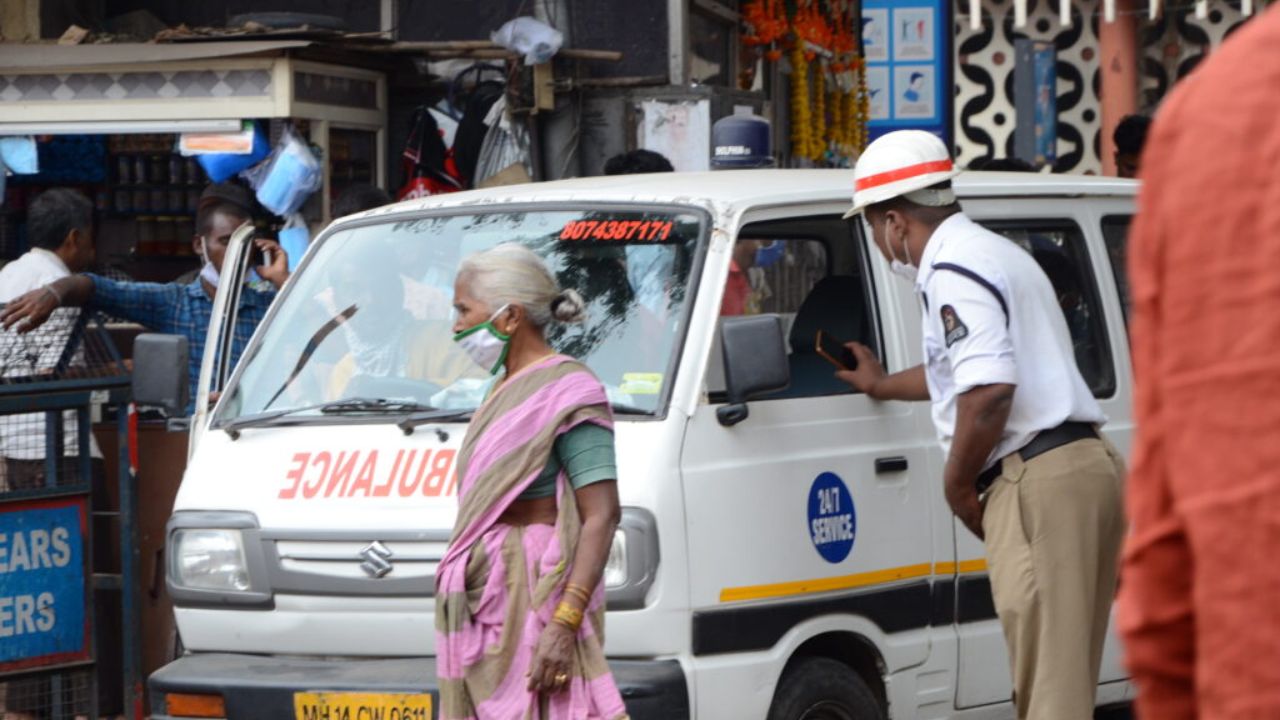 Ambulance Traffic Challan