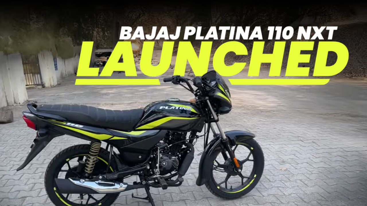 नई टेक्नोलॉजी, नया लुक – Bajaj Platina 110 NXT धमाकेदार अंदाज़ में लॉन्च!
